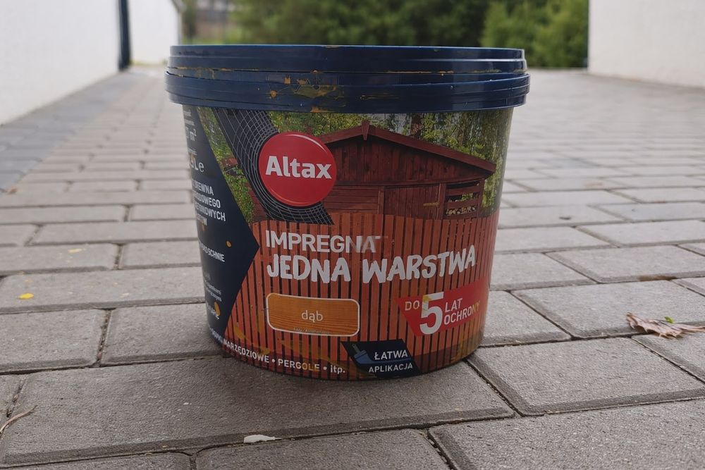 Impregnat do drewna dąb