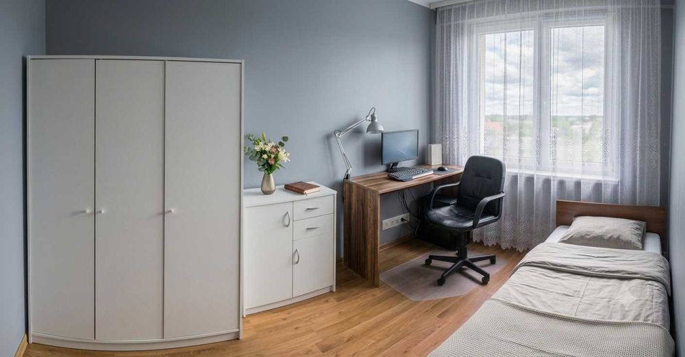 2 niezależne pokoje 42 m² | Wrzeszcz | SKM 10 min | umeblowane