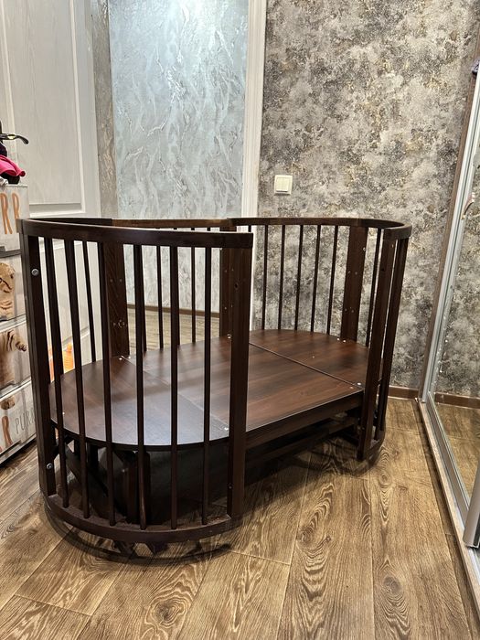 Дитяче ліжечко Каприз, овальне ліжечко