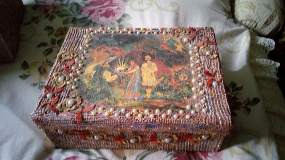 Шкатулка ручной работы (цена договорная)