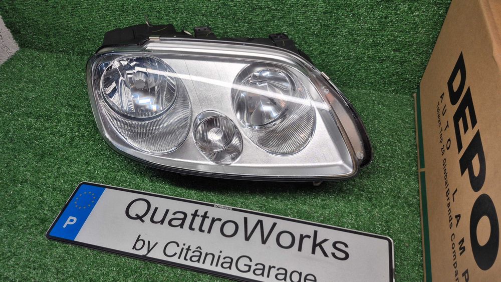 Otica Farol Frente Direito VW Touran 1T Caddy III 2003 a 2015 Ref. 441-1193R-LD-EM NOVO DEPO