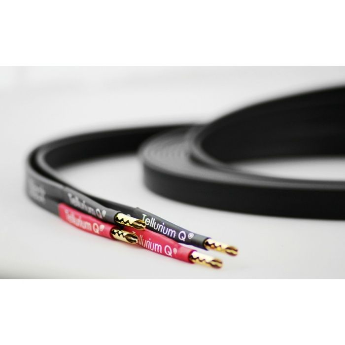Tellurium Q Black II Speaker, Kable głośnikowe konfekcjonowane 2x2,5m