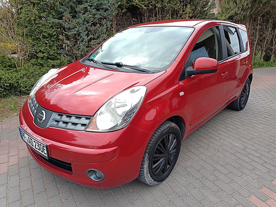 Nissan Note 1,4 benzyna 88KM! Niemcy! Opłaocony! 2008r. Sprawna Klimatyzacja!