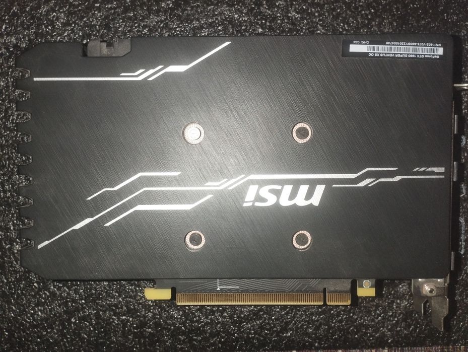 Продам свою видеокартуMSI- 1660super