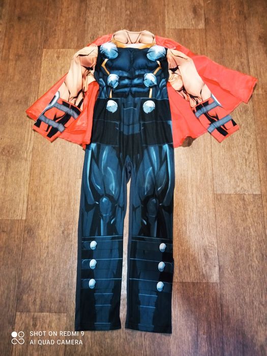 Костюм ,мстители,тор, Спайдермен, супермен, черная пантера, 8-12 лет