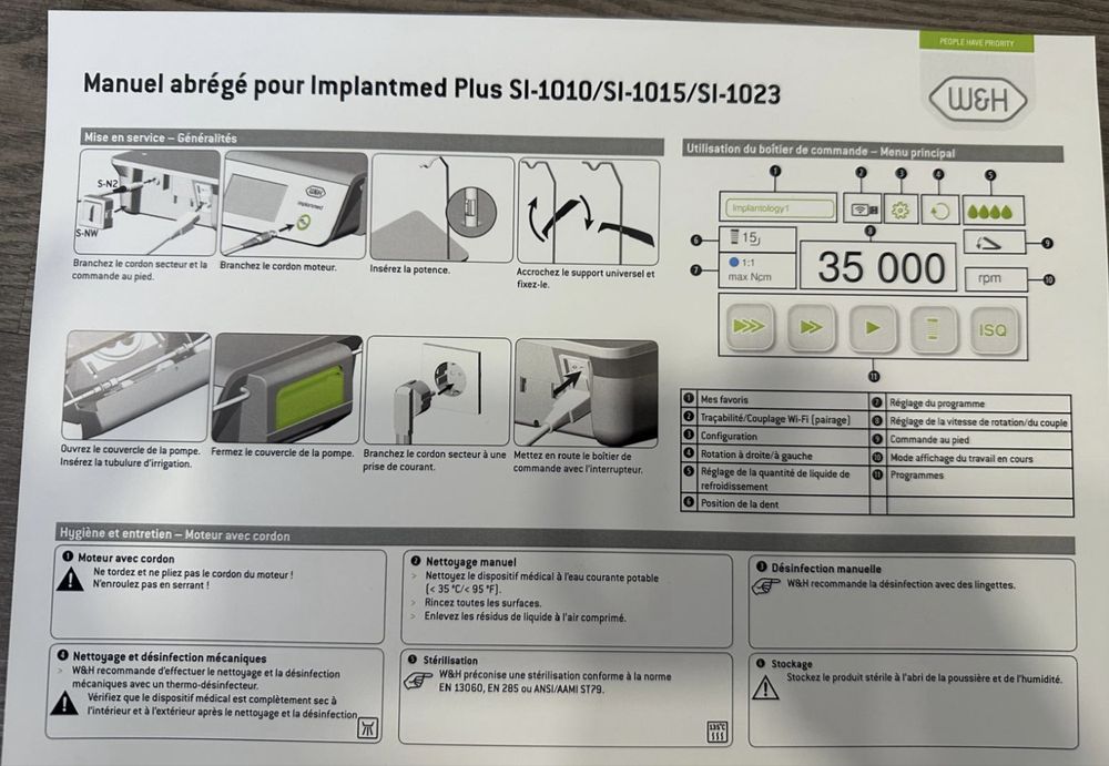Motor implante novo nunca usado