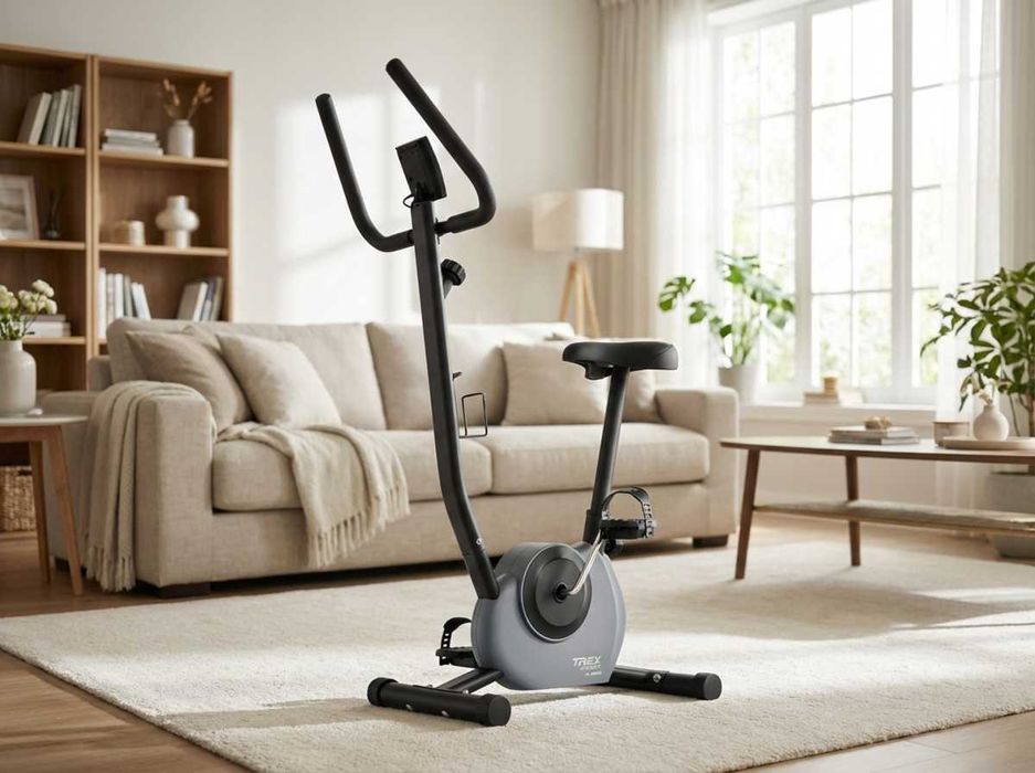 Rowerek treningowy stacjonarny domowy rower do ćwiczeń fitness Trex