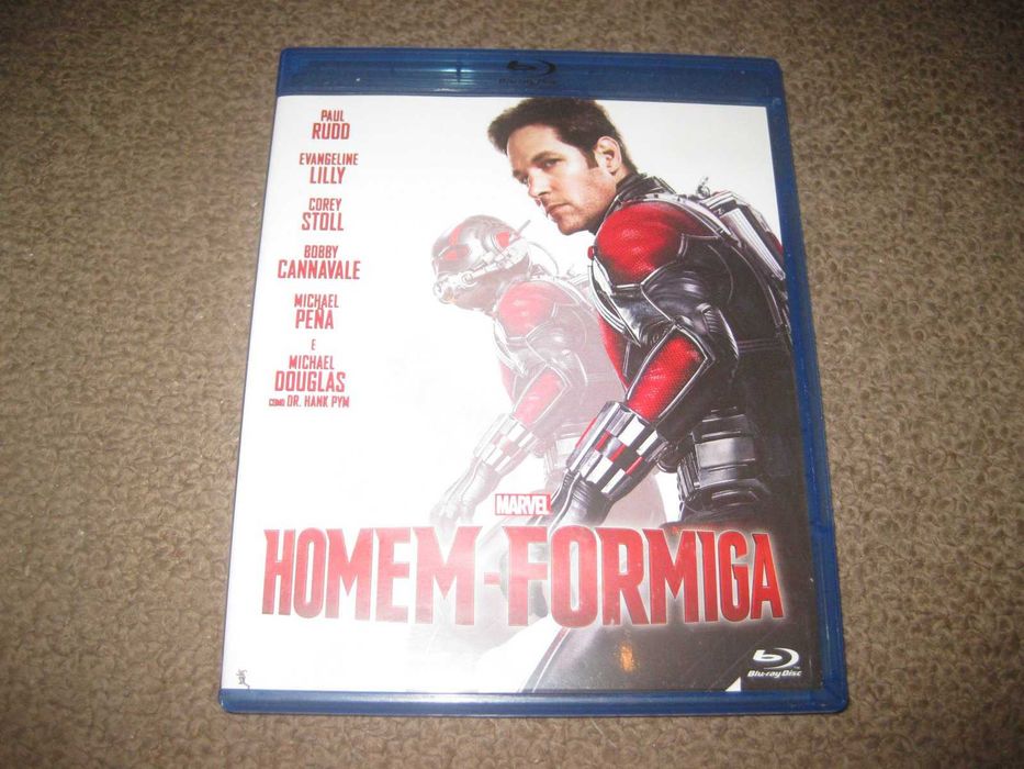 Blu-Ray "Homem-Formiga" com Paul Rudd