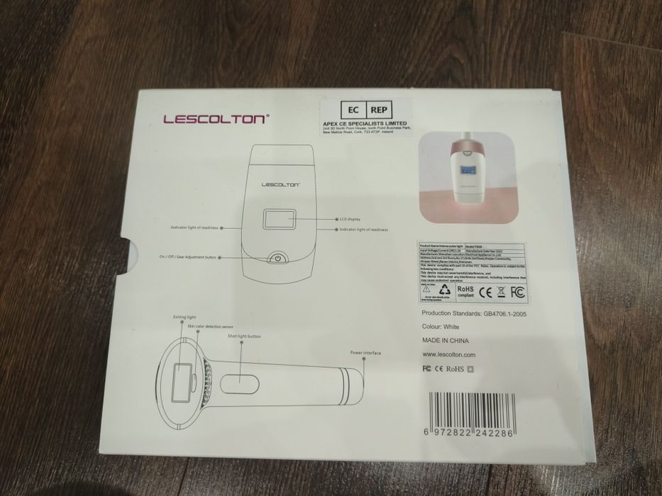 Лазерний епілятор Lescolton T009i