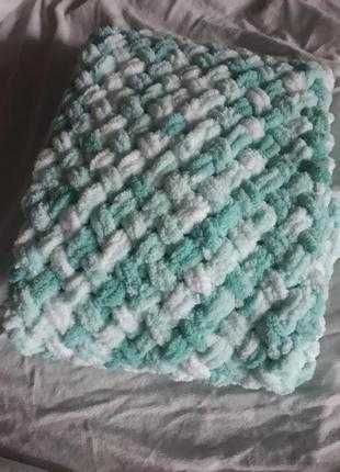 Плед из alize puffy