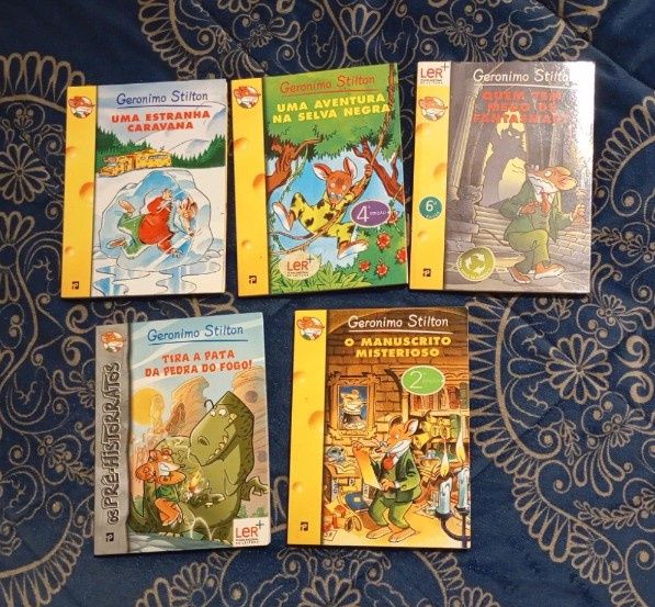 Livros Geronimo Stilton