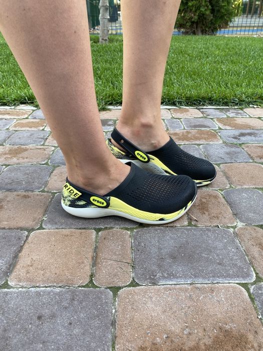 Crocs  кроксы синие literide 360 серые черные 36-44