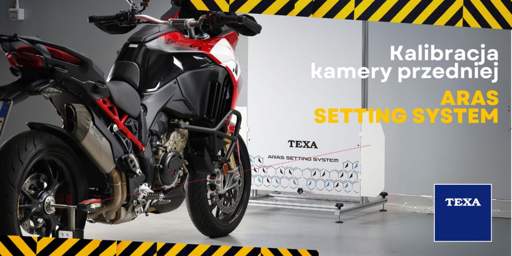 Kalibracja oraz diagnostyka radarów/ kamer systemu ADAS-ARAS Texa Motocykle