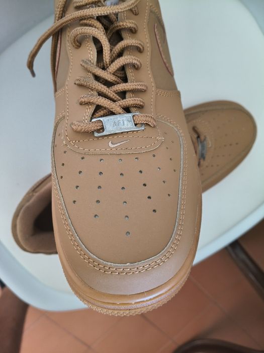 Sapatilhas / Tênis Nike Air Force 1 Low Supreme Flax.
