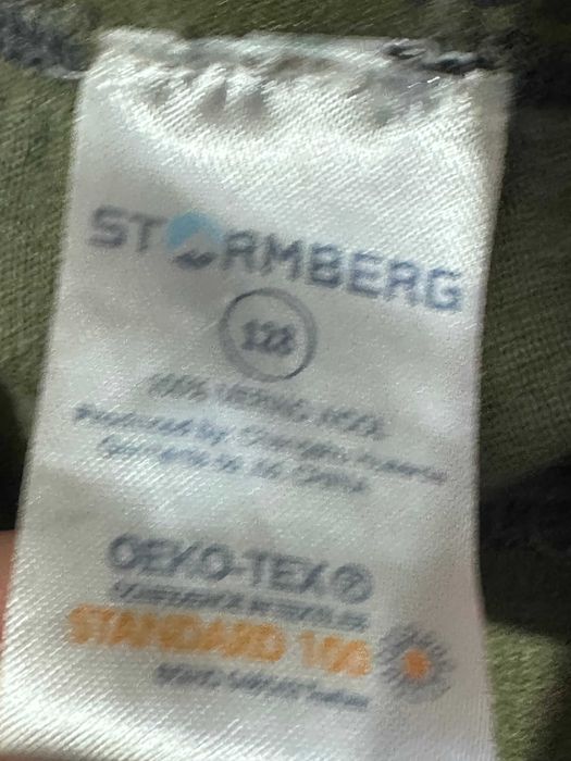 STORMBERG kalesony termoaktywne dziecięce 100% merino wełna narty 128