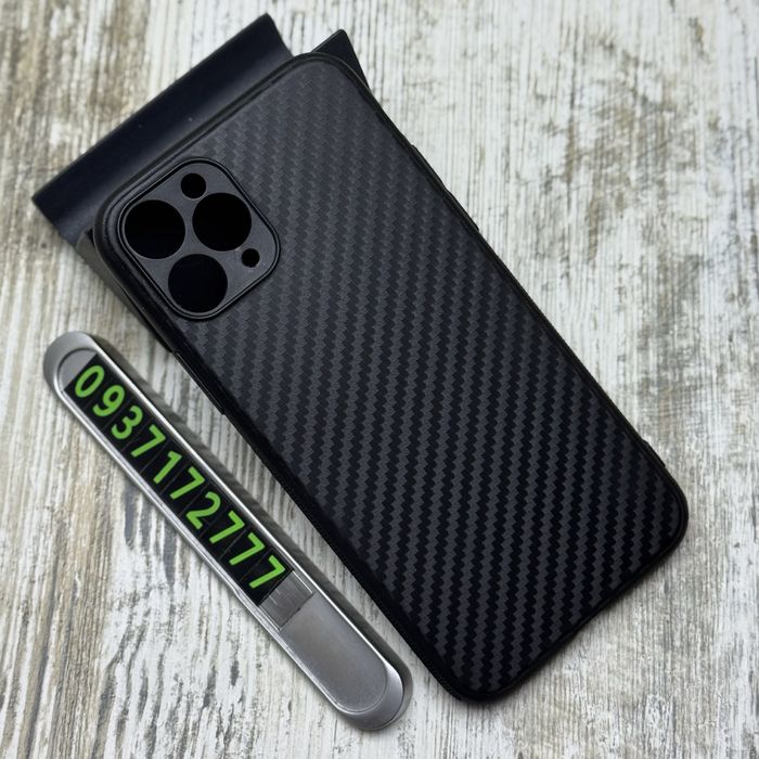 Чехол тонкий Carbon Style TPU на iPhone 11 Pro Max/ 11 Pro/ 11 Чохол