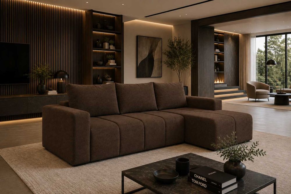 Narożnik Porto z  funkcja spania producent OKAZJA !! Kanapa Sofa