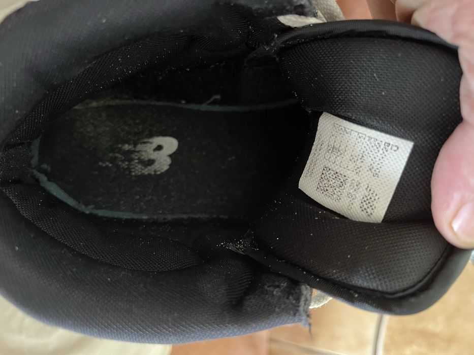 Czarne buty new balance 480 skóra naturalna rozmiar 43 dl. 27,5 cm
