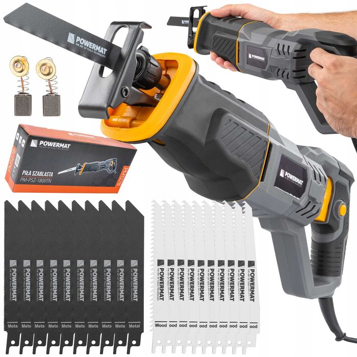 Piła szablasta wyrzynarka lisi ogon elektryczna 1800W 20x nóż