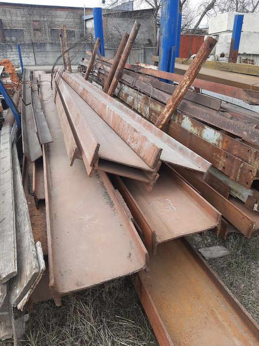 Продам БАЛКА (ДВУТАВР) Б/У: 20,24,27,30,36,45,50,55,60,24М,30М,36М,45М