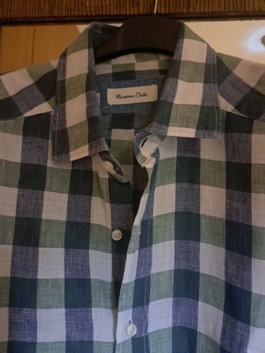 Camisa Xadrez (Verde/Azul) – Tamanho M/L