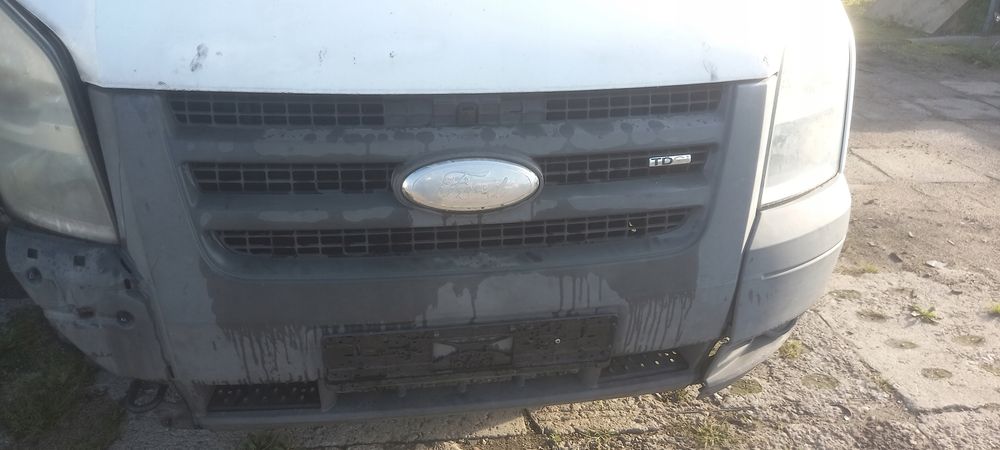 ford transit mk7 vii zderzak przód przedni środek