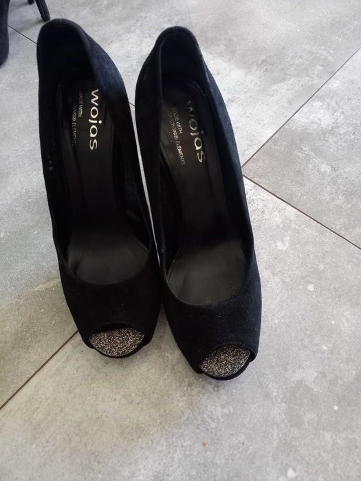 Buty szpilki karnawal wojas r.37