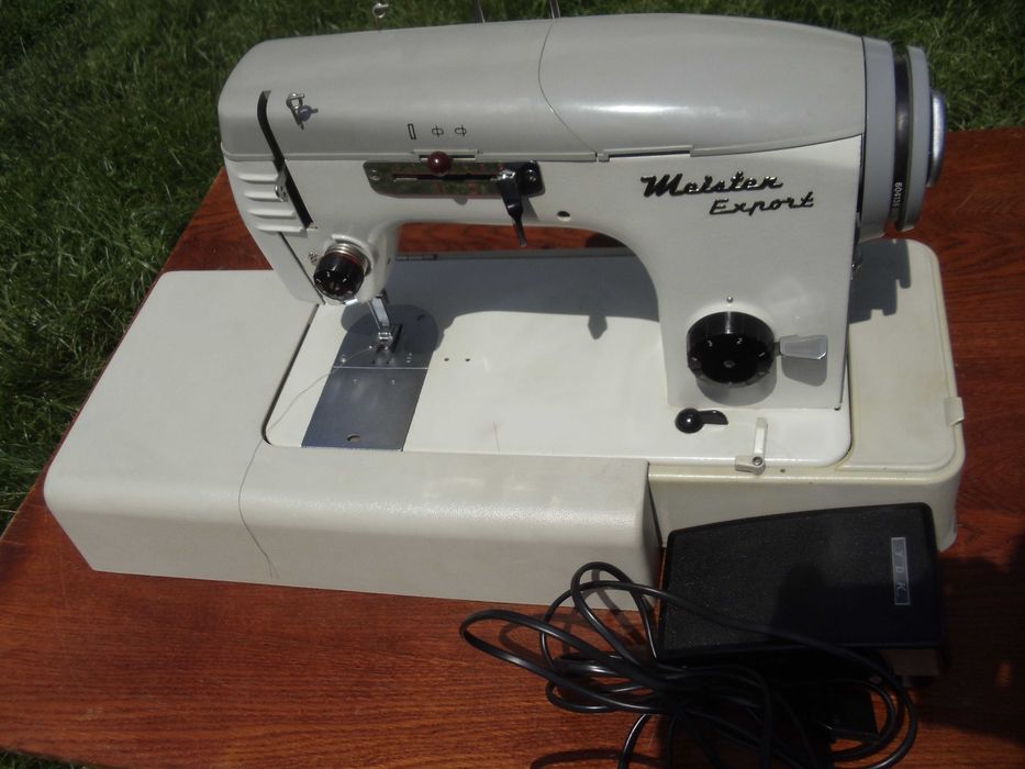 винтажная швейная машинка германия meister export bernina pfaff
