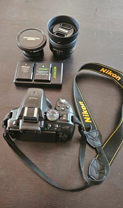 Nikon d5300 + lente 35mm f1.8