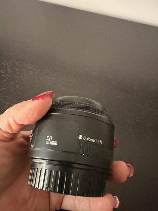 Objetiva canon 50mm