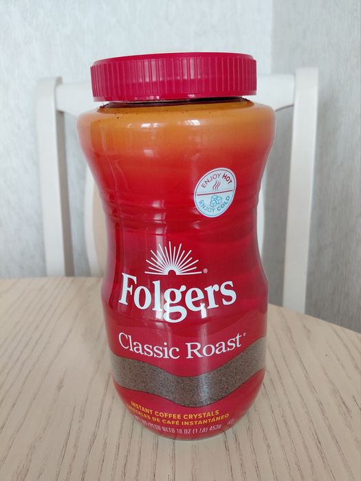 Кофе  кава растворимый Folgers