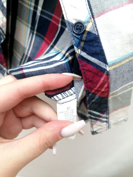 Camisa Axadrezada Multicolorida
