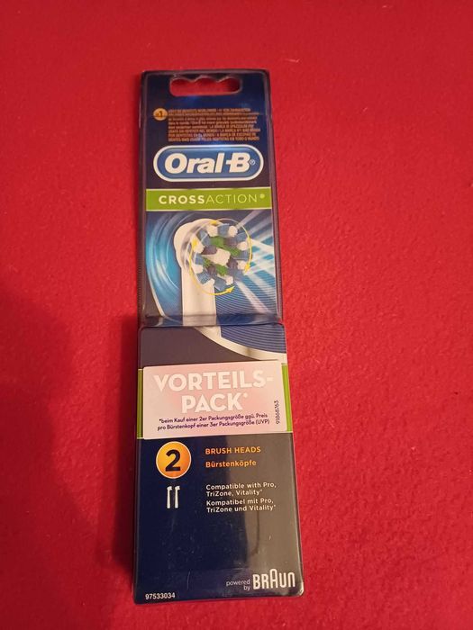 Oral b crossaction 2 sztuki