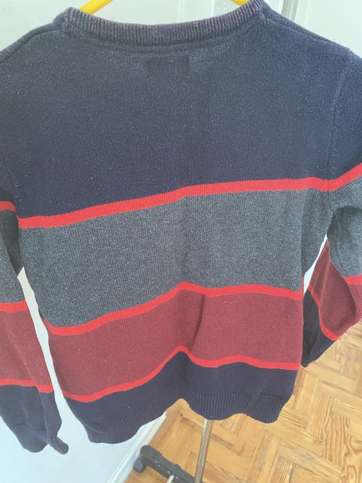 Suéter listrado masculino NUKUTAVAKE