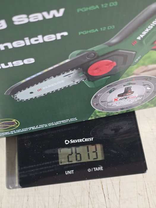 Serra de poda 12v parkside