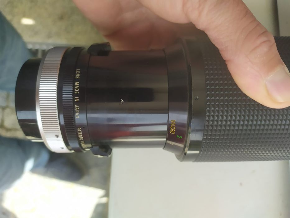 ótica  de máquina fotográfica