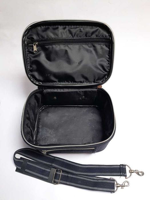 Mala Baú Necessaire Rígida Azul