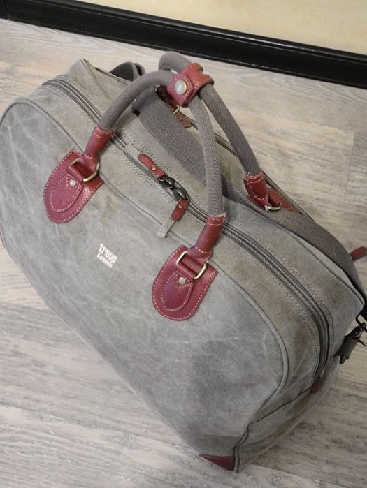 Дорожня сумка Troop London Classic Canvas Holdall (модель TRP0263),