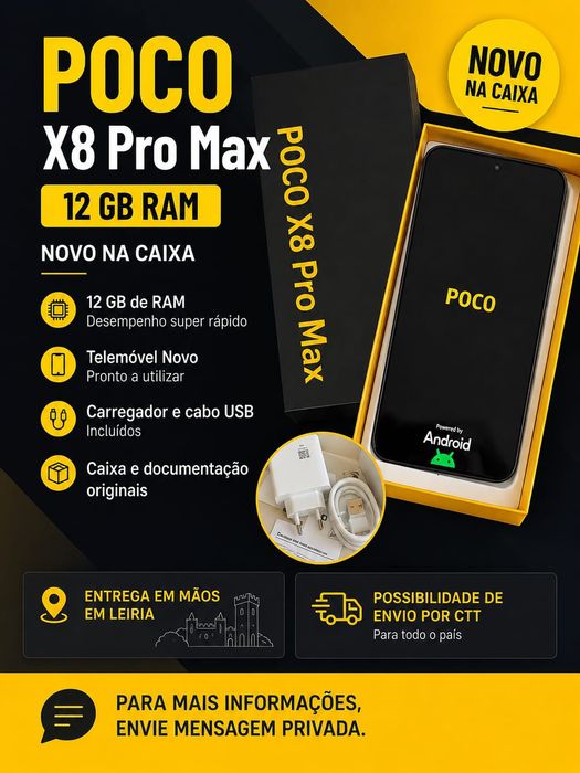 Poco X8 Pro Max Novo