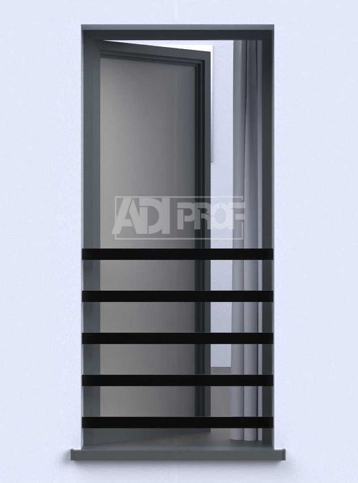 Balkony Francuskie, Balkon Francuski, Balustrada, Aluminium