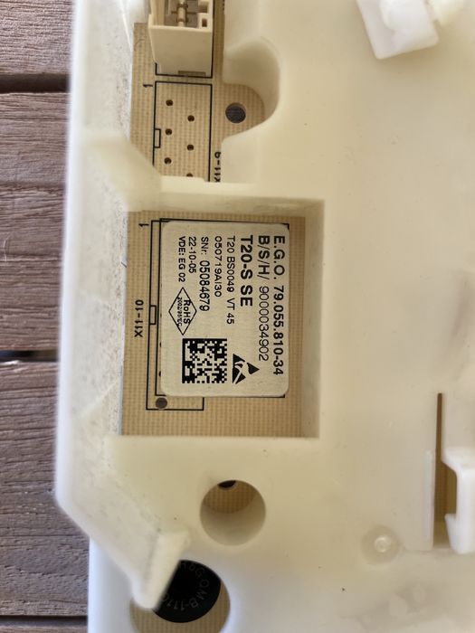 Máquina secar roupa Siemens E44-10 - controladora