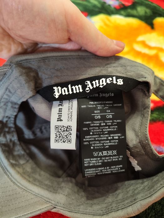 Palm Angels Classic Logo CAP Gray