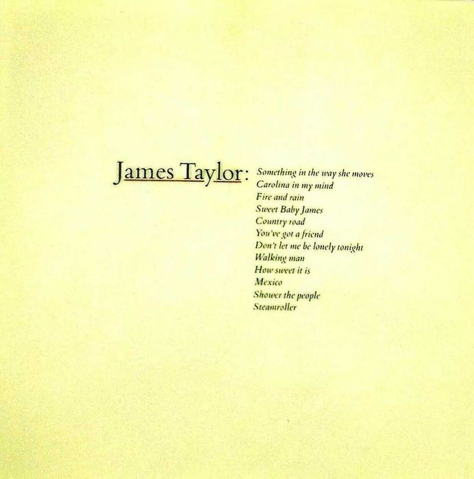 James Taylor - Greatest Hits - CD