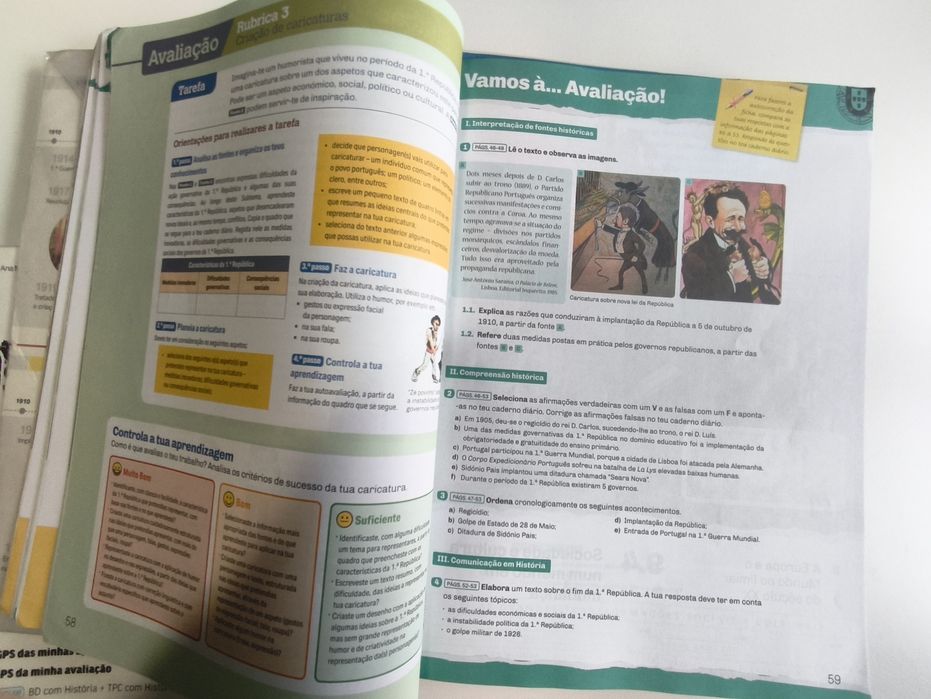 Vamos à História 9 (manual e ca) História 9º ano