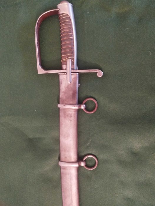 Sabre de artilharia montada italiana M1833.