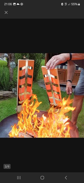 Deska do grillowania DESKA na RUSZT GRILLA do ryb  2szt