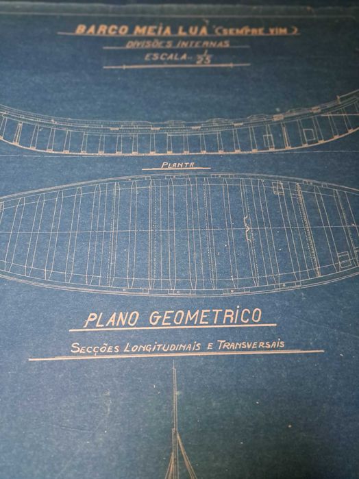 Barco Meia Lua (Sempre Vim) - Divisões Internas (Planta)