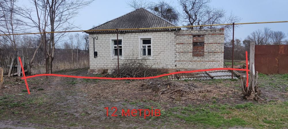 Продам будинок в с.Мусійки під реконструкцію