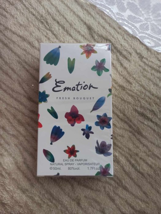 Piękne perfumy dla kobiet Emotion Fresh Bouquet Pink&Mary 50 ml zapach