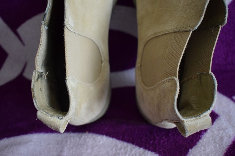 Beżowe sztyblety Pull&Bear, rozm. 44